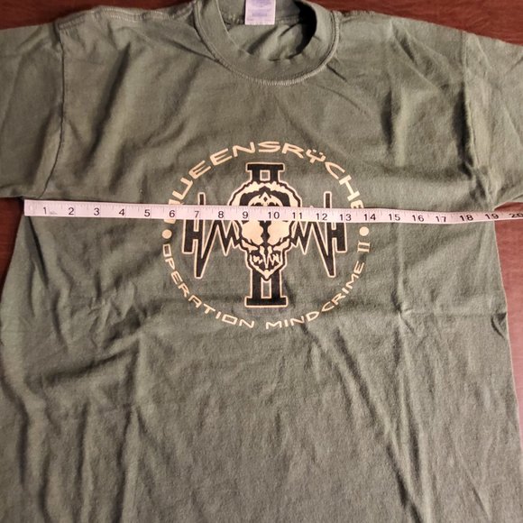 Vintage Queensryche "Operation: Mindcrime II " Rock Revenge Redemption Shirt Med - Picture 6 of 7